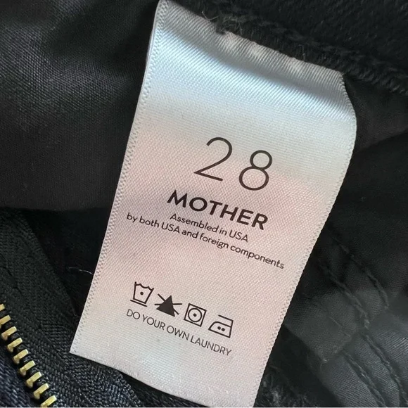 Mother The Hustler Ankle Fray Jean in Encounters at Night Size 28 - Picture 13 of 16